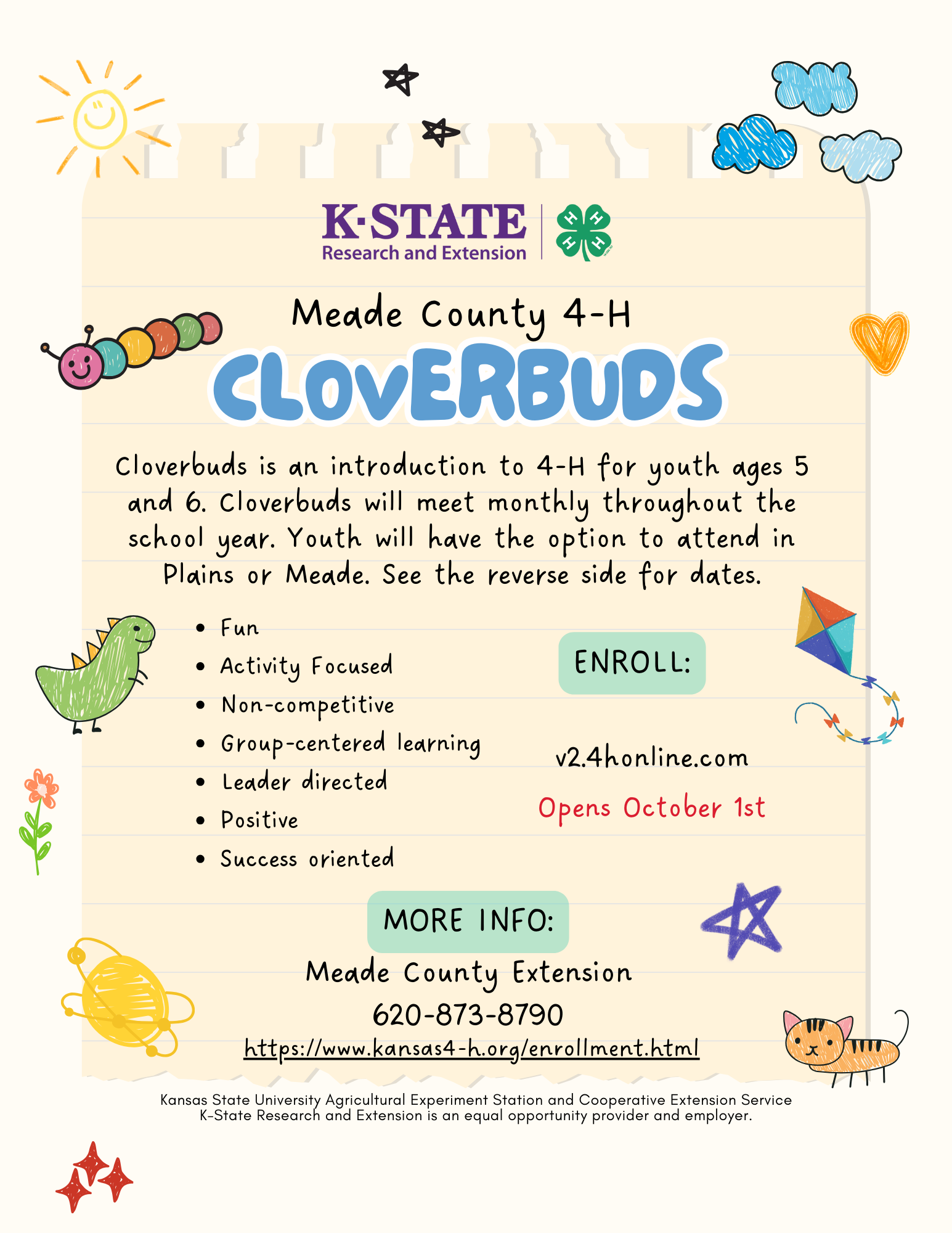 Cloverbuds Flyer